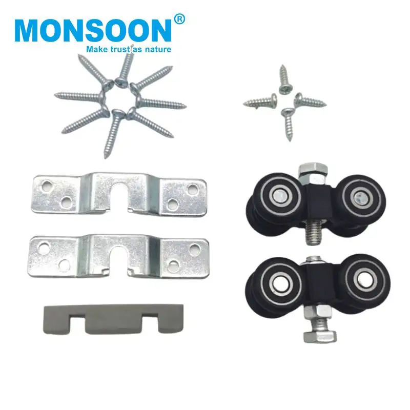 Sliding Wardrobe Fitting Hardware System Sliding Door Roller Wheels