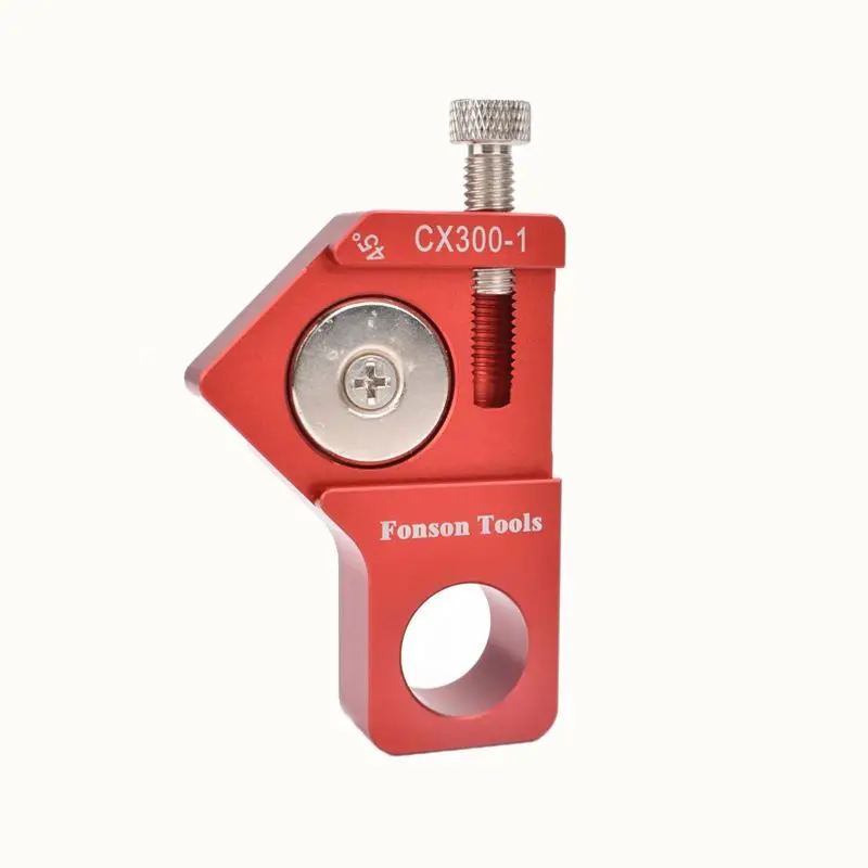 TEBAK W-63 Woodworking Scratching Tool Set with Magnet SS Ruler 45 Degrees 60 Degrees 90 Degrees