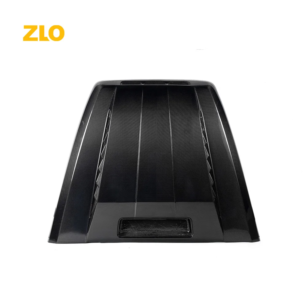 ZLO TPCAR  Style Carbon Fiber Engine Cover Dry Carbon Hood for Benz G W463/W464 G500 G63