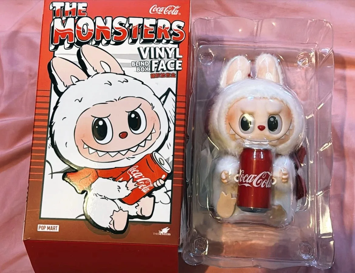 High Quality Creative Anime Kawaii Labubu Doll Macaron POPMART Trendy ...