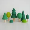 Frosted Basswood 8-Piece Tree Set