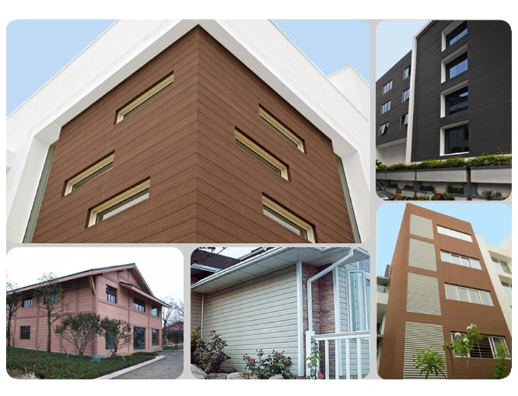 Outdoor Wall Wood Ceiling Exterior Cladding/wood Grain Wpc Waterproof ...