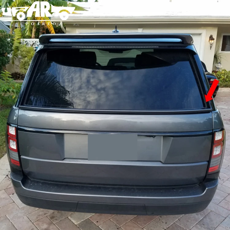 HS ABS Carbon Fiber Tuner Style Rear Mid Spoiler for Land Rover Range ...