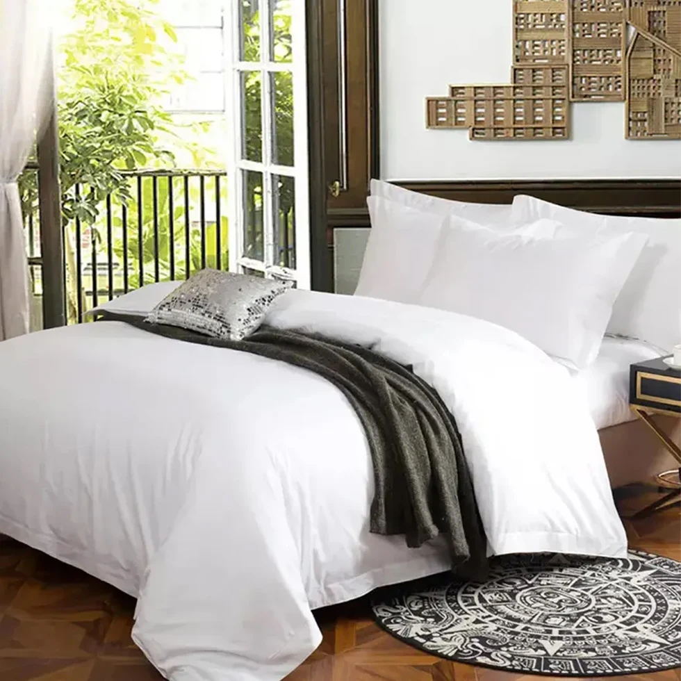 Новинка, постельное белье для взрослых, гостиничная больница, постельное белье из 100% хлопка, Комплект постельного белья для отеля