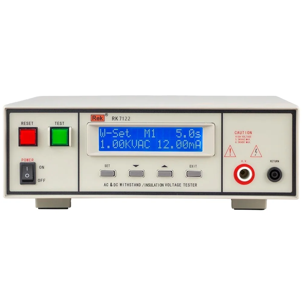 REK RK7112 RK7122 Insulation Testers Reliable Programmable