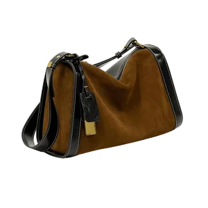 Dull Polish Fashion Vintage Cow Leather Shoulder Bag Simple Pillow Contrast Color Genuine Leather Handbags
