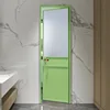 Puerta batiente vintage francesa - queso y menta 1