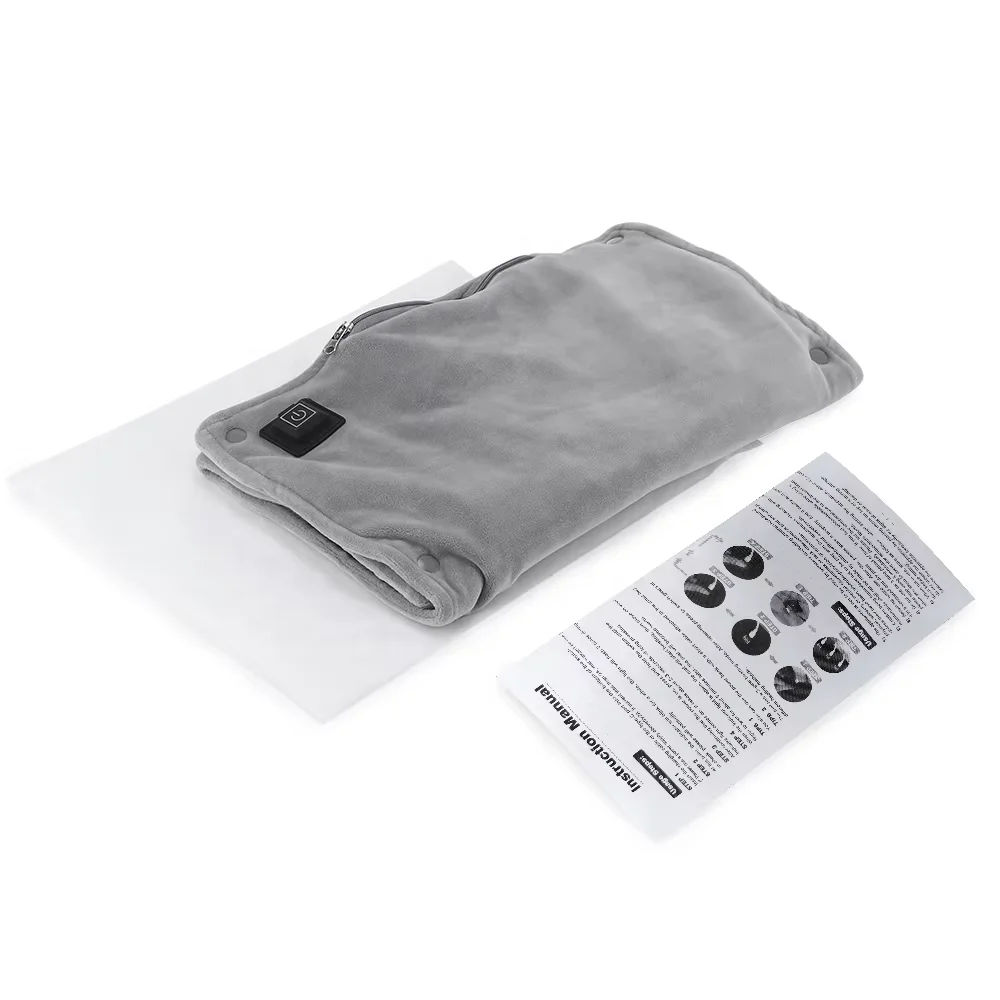 Adjustable Temperature Graphene Hand Warmer with Four-sided Heating USB-powered Therapeutic Heating Pad Hand Warmer Pouch 2