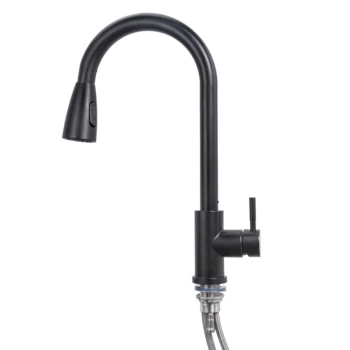 Anti-Scratch Stainless Steel Kitchen Faucet Pull Out Smart Deck Mounted Kitchen Mixer Water Tap