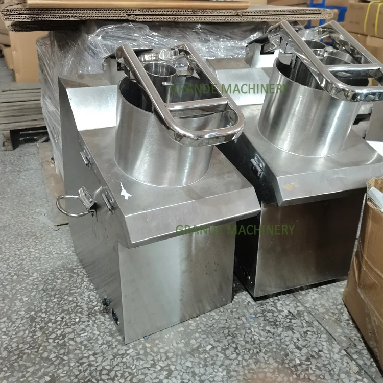 GS28 Commercial Small Vegetable Cutting Machine Stainless Steel Potato Carrot Slicer Dice Shredder Motor for Fruits Vegetables - Image 5
