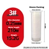 8# Fil en bobine, diamètre de 0,25 mm et longueur de 210 m.