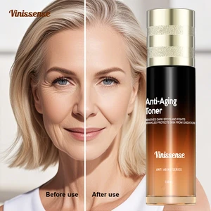 Vinissense  Wholesale Custom Removes Dark Spots Powerful Fights Wrinkles Protects Skin Anti-Aging Collagen Toner Christmas Kit