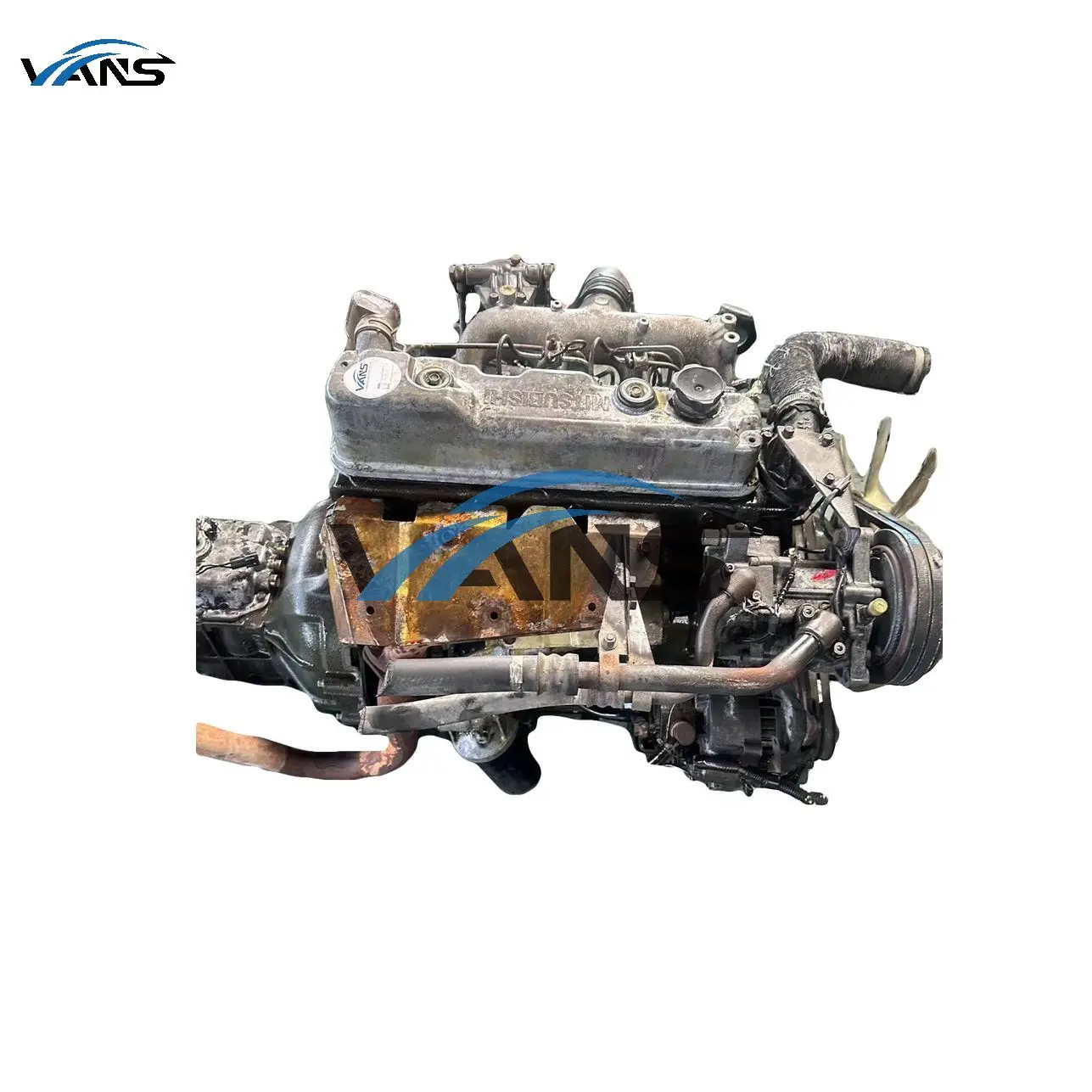 三菱　Mitsubishi TLE33 　エンジン ディーゼル三菱キャンター エンジン、日本元の完全な車の