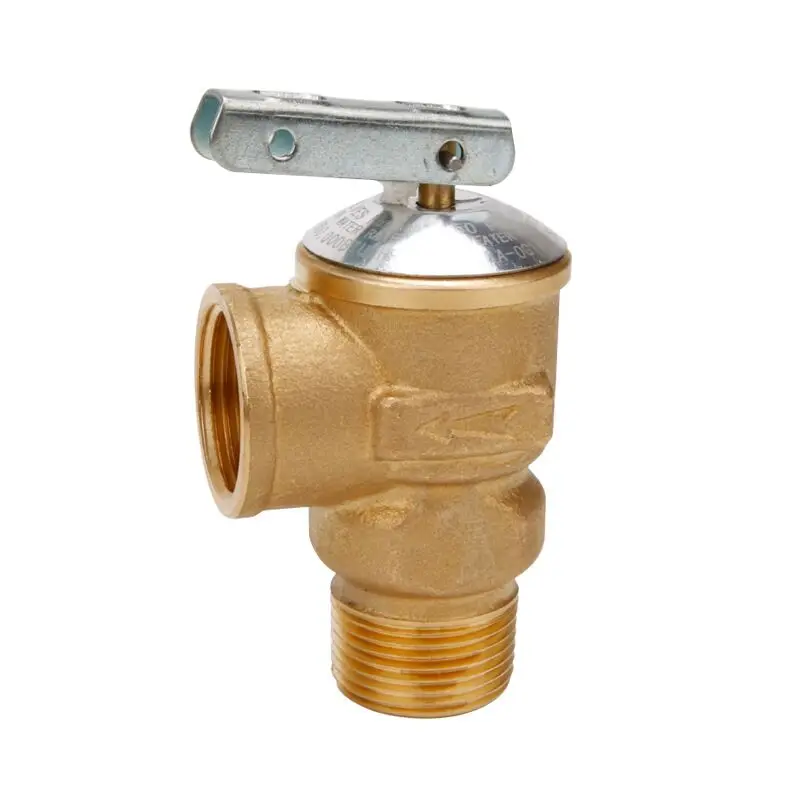 3/4 Inch Brass Tankless Water Heater Isolator Valve Kit With Safety