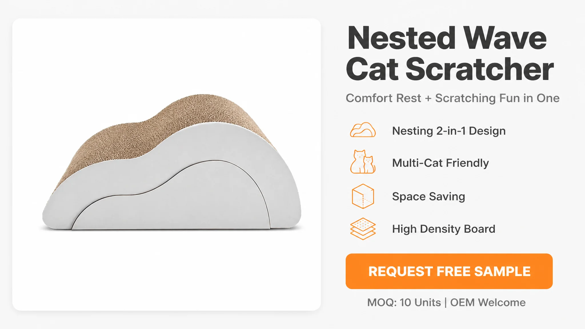 Source factory Cloud shaped Cat Scratcher — Product details 3