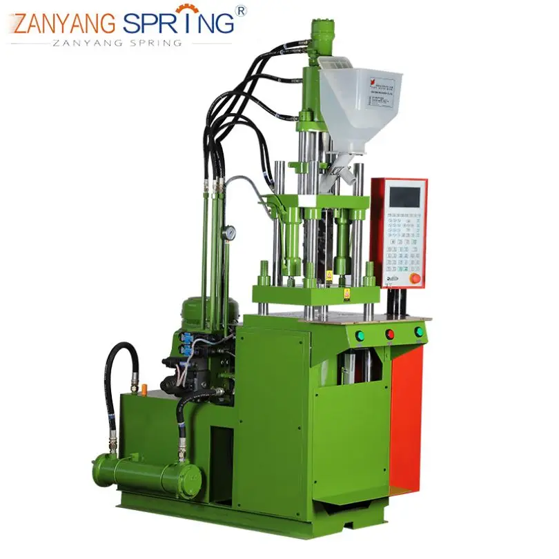 Waterproof Solar Cable Connector Making Machine Mc4 Extension Cable Plug Plastic Injection Molding Machine 55T