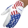 White golf gloves