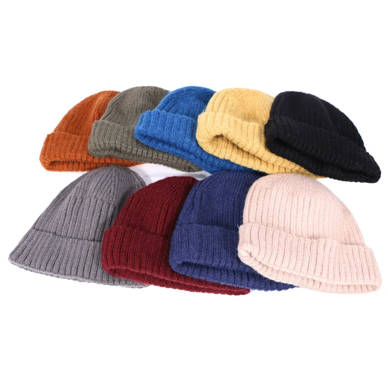Buy 100 Cotton Beanie Hat Fashion Plain 