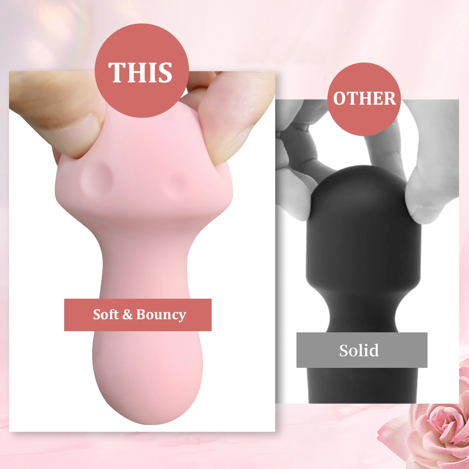 Pilz-Vibrator Vaginaler Stimulator Lesbische Spielzeuge Sex-Lieferant  Hersteller für Sexspielzeug Flexibler und Extrem Weicher Vibrator