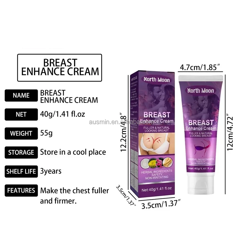 Hot Sale Natural Organic Breast Enhancement Cream Big Chest Care ...