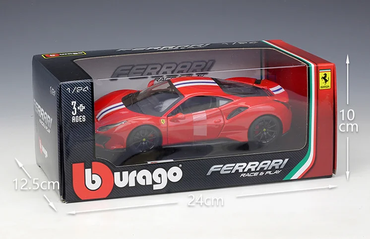 18-26026 RD - Bburago - 1:24 - Ferrari R&P (w/o stand) - 488