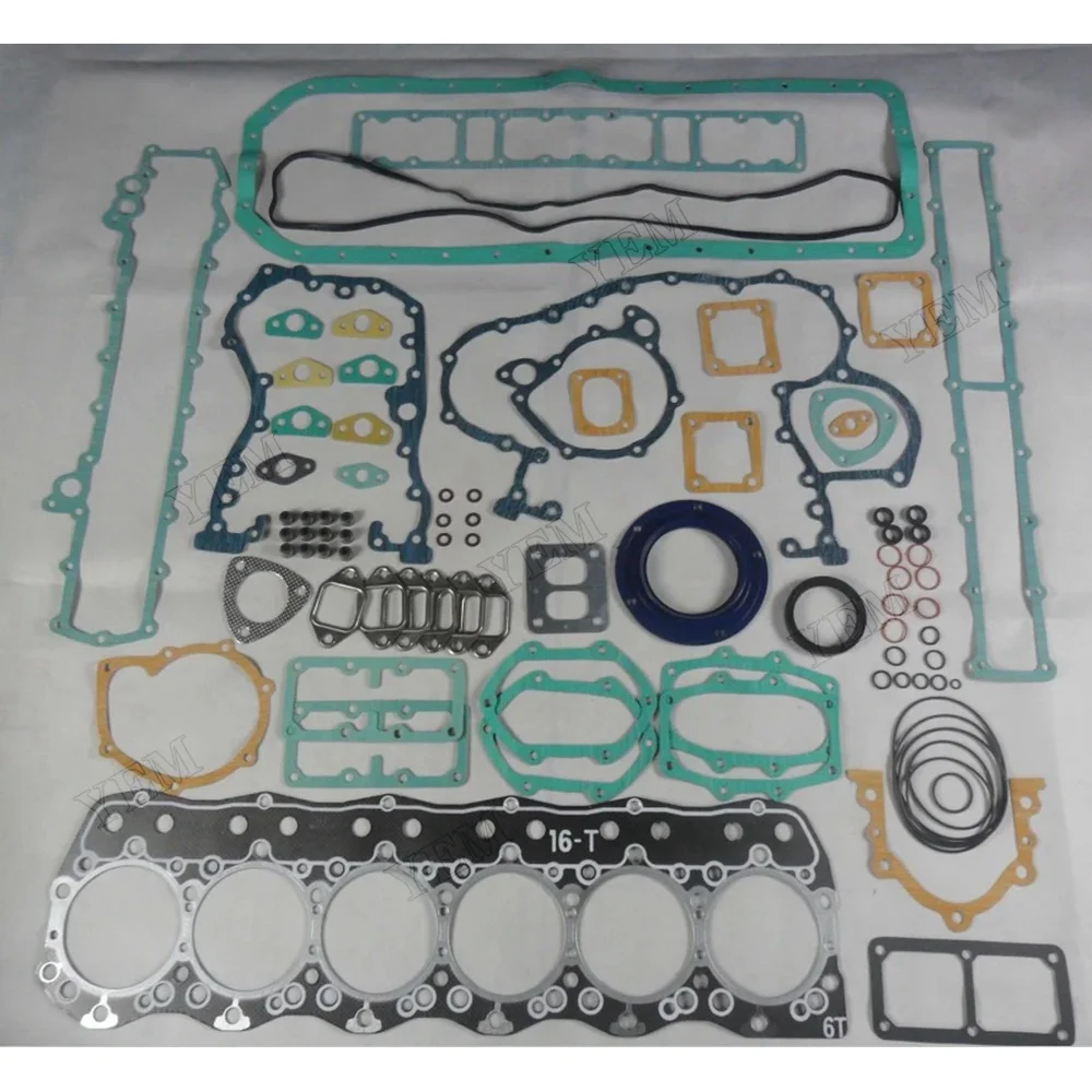 Overhaul Gasket Kit 6159-K1-9900 for Komatsu Engine SAA6D125E-3 Excavator PC400-7 PC400LC-7