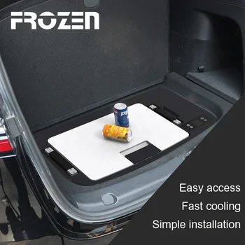テスラモデルYコンプレッサー冷凍庫35L車用冷蔵庫トランク冷蔵庫