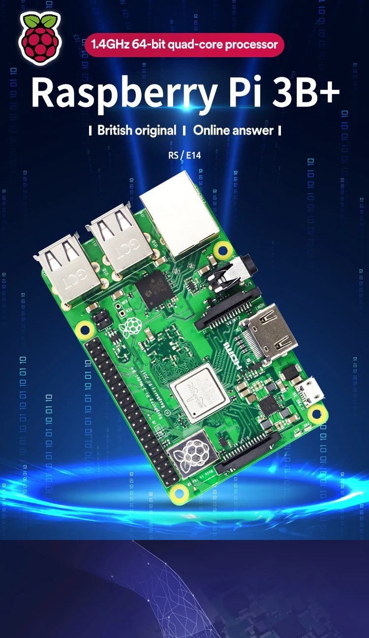 Raspberry Pi 3b+ Raspberry Pi 3 Model B+ Plus With Wifi Original Made ...