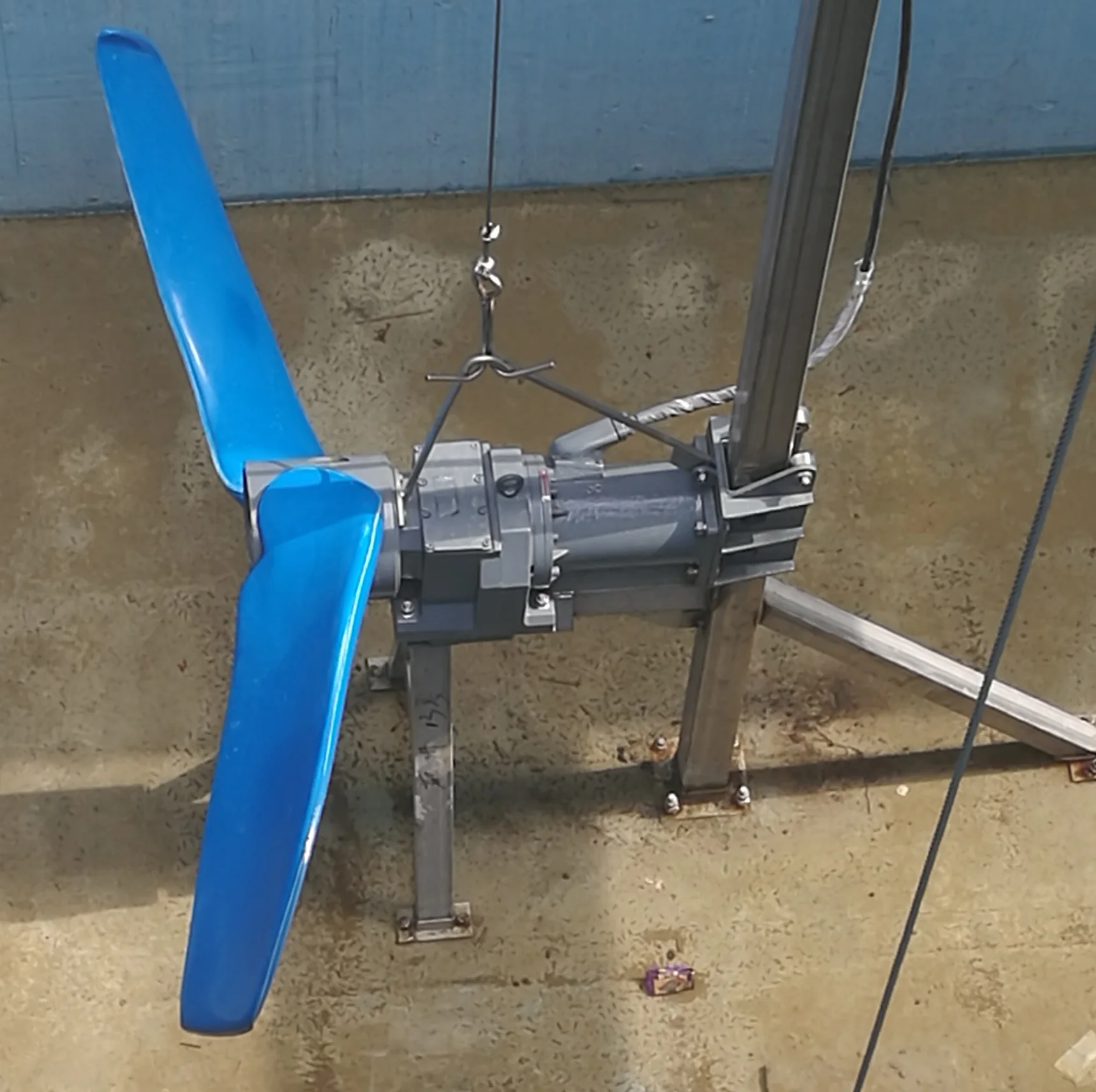 LFP Submersible Banana Mixer for Sewage Water Treatment with FRP Propeller