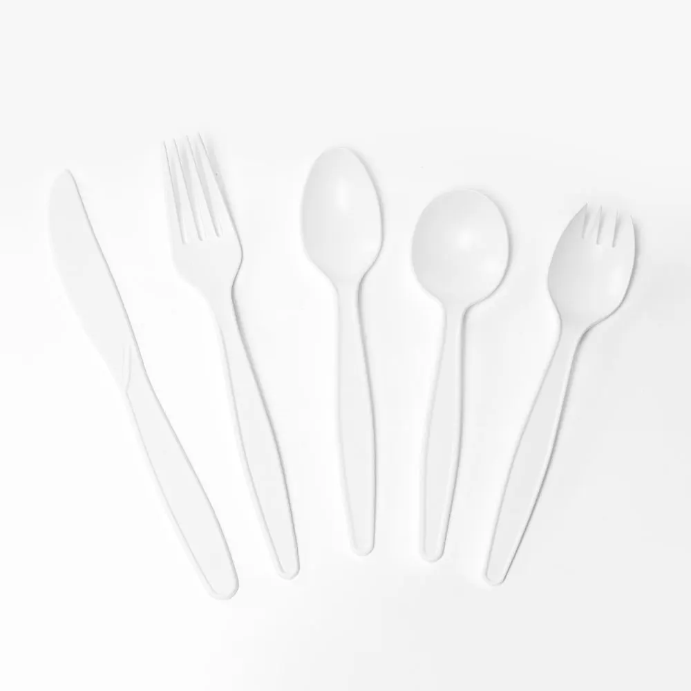 Cornstarch Cutlery Custom Single Use Cornstarch Cutlery Disposable ...