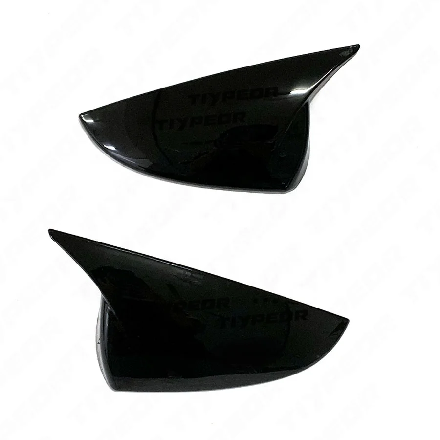 Premium Glossy Black Car Rearview Mirror Cover Shell Trim - for Lexus ES 2012 - 2018 - Enhances Side Door Appearance