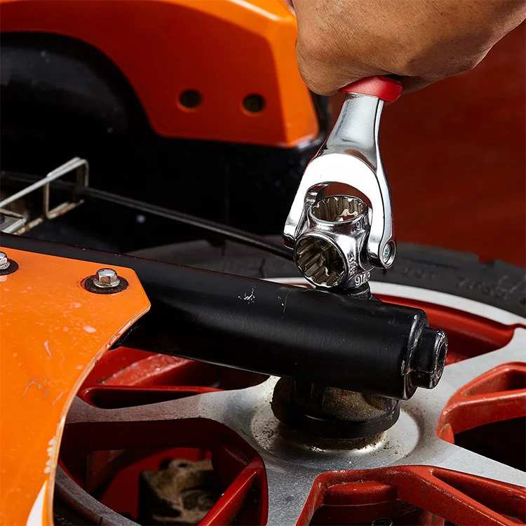 48 in 1 Tools Socket Adjustable Ratchet Wrench for Furniture Car Repair
