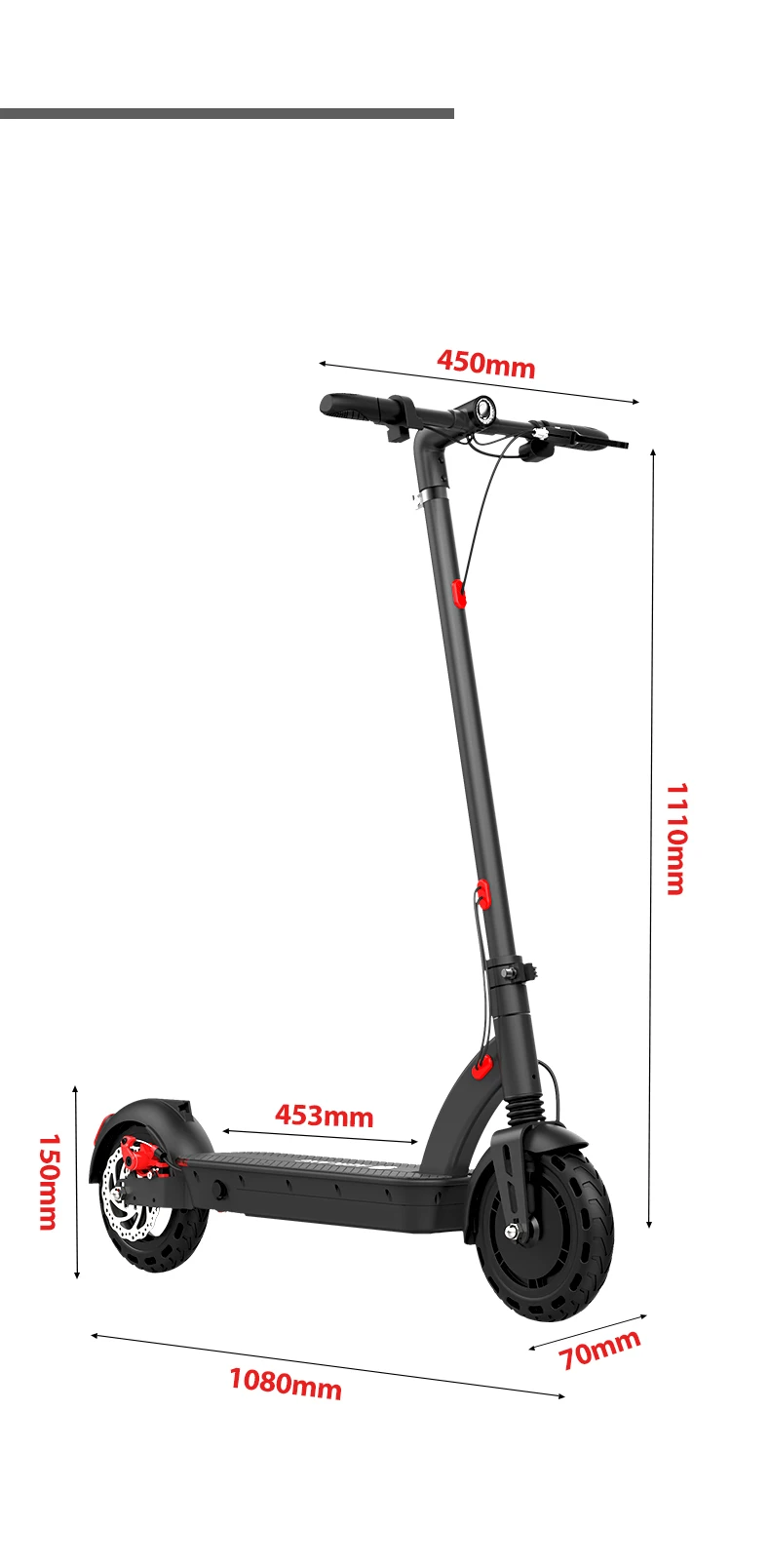 EU Wholesale scooter for sale 450W 48V 12.5ah 2 Wheel Adult Standing Electric Scooter