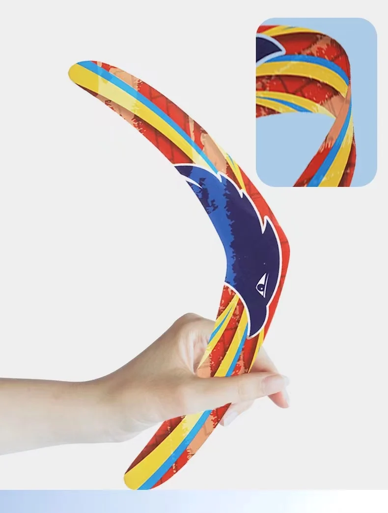 Прямая поставка с завода ST3 новые детские мягкие V-образные игрушки из вспененного этилвинилацетата Boomerang для спорта на открытом воздухе детей и