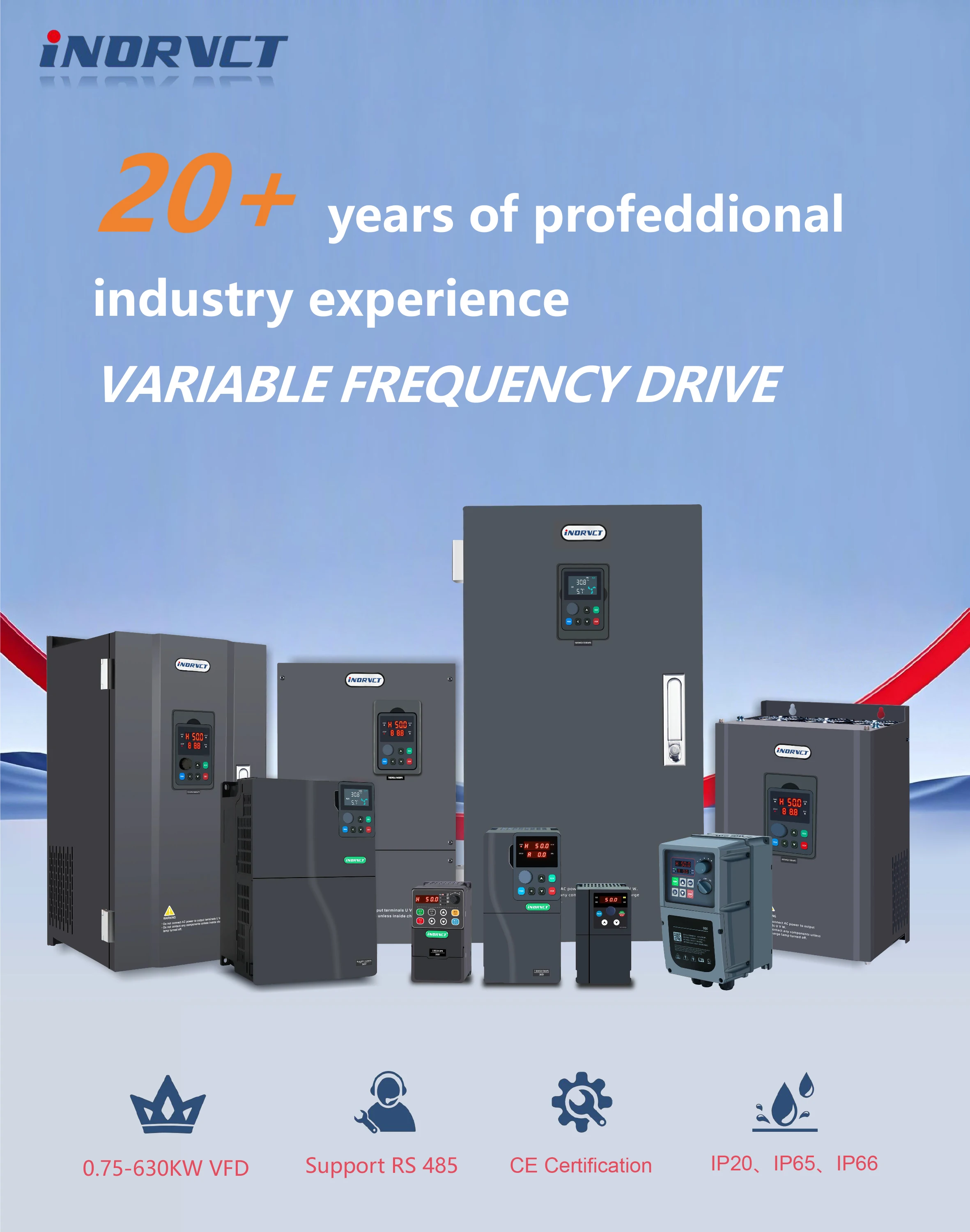 Variable 50hz 1.5kw Ac Drive 3 Phase Frequency Inverter VFD Motor ...