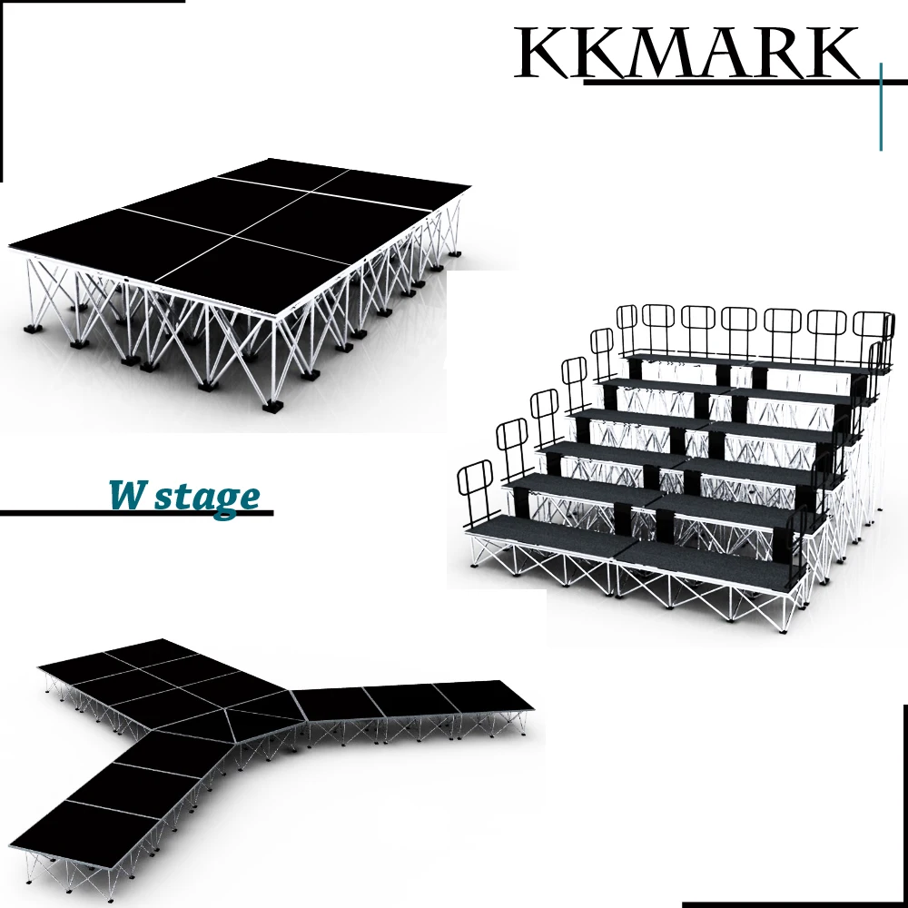 Foldable Concert Program Outdoor Concert Activities Portable Foldable 1X1m 1x2m Aluminum ...