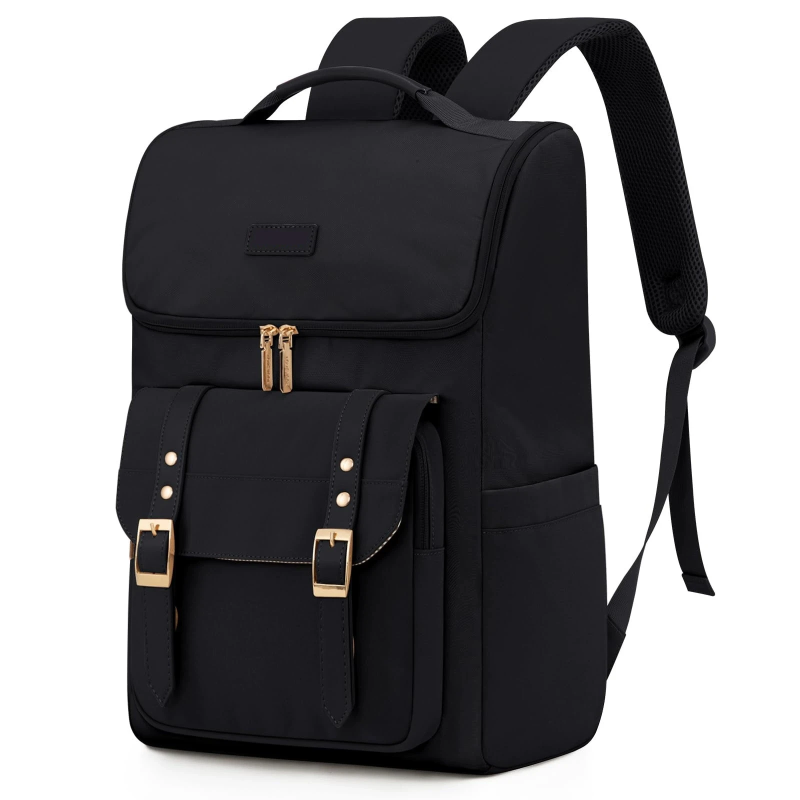 Vintage Waterproof Anti-Theft Laptop Backpack with USB Charging