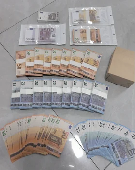 New production High Quality Euro Money Movie Prop Various Denominations Realistic Paper Notes for Parties Bank Ancestor Money