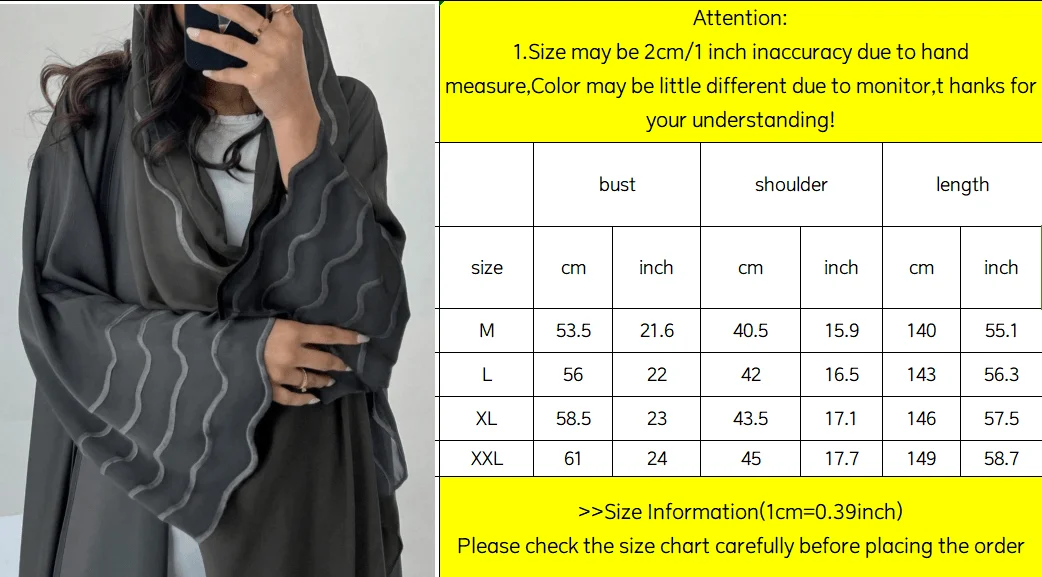 Abaya Cardigan de Luxe avec Broderie – Ensemble 3 Pièces Premium – Grossiste Turquie Grossiste Turquie