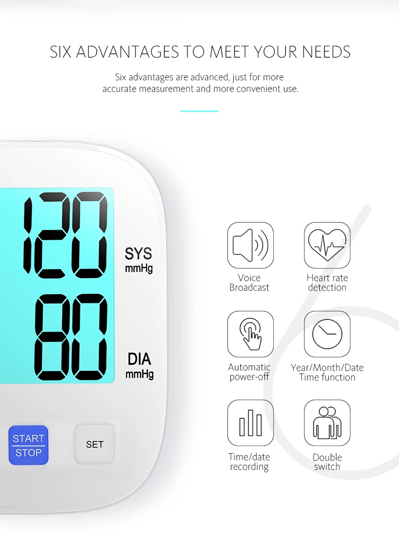2023 Newly Oem Blood Pressure Monitor Citizen Automatic