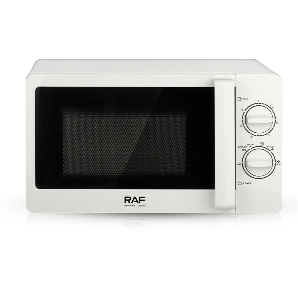 Raf Brand Multifunction Mechanical Control Microwave Kitchen Microondas Electric 20L Large Microwave Oven With Sound On/Off