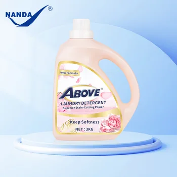 1L New Arrive Top Sale Last Fragrance Cheap Price Laundry Fabric Softness Water Softeners Free & Gentle Liquid Laundry Detergent