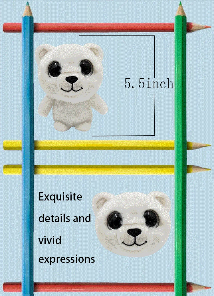 Wholesale Custom High Quality Hot Selling Children Gift 5.5 Inch Cute Animal Stuffed Soft Plush Toy
