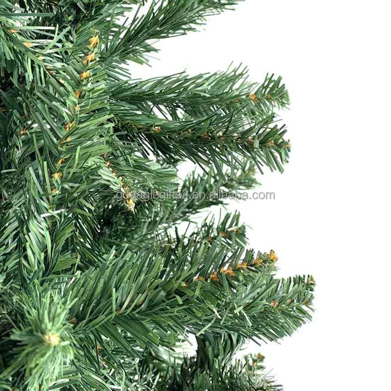 EAGLEGIFTS Metal Tree Stands PVC&PE 7ft Christmas Tree Luxury Spare Parts Self-assembly Real Touch Christmas Tree