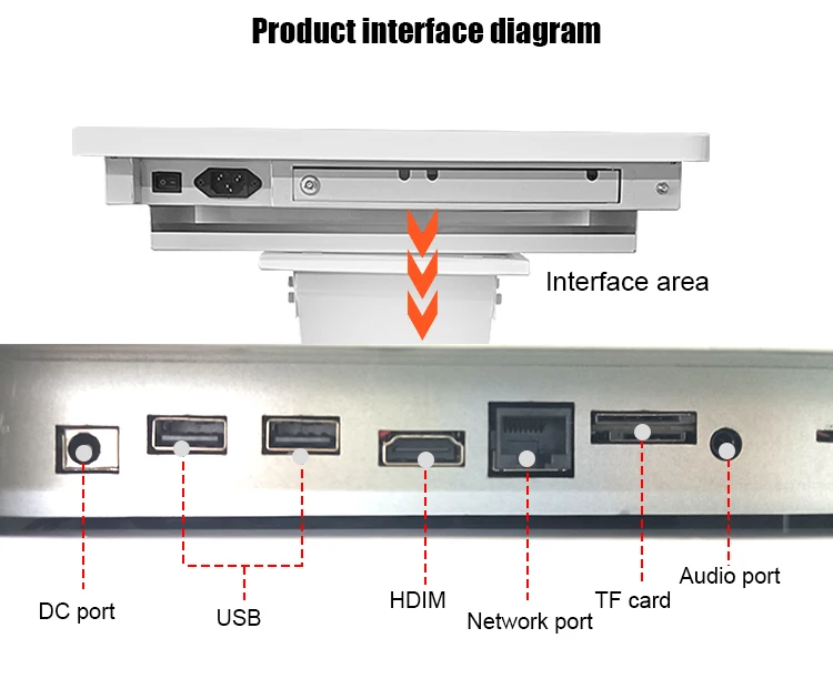 15.6 pulgadas soporte de piso capacitivo pantalla táctil quiosco de pago de autoservicio 11