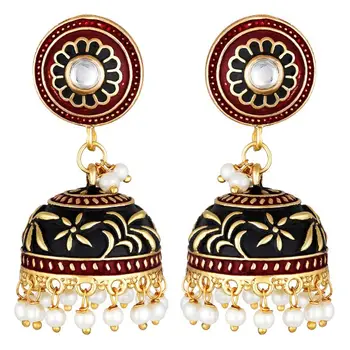 Wholesale Designer Oxidize Party Wear Earrings indian Women's Fashion jewellery