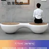 Imitation wood grain chair