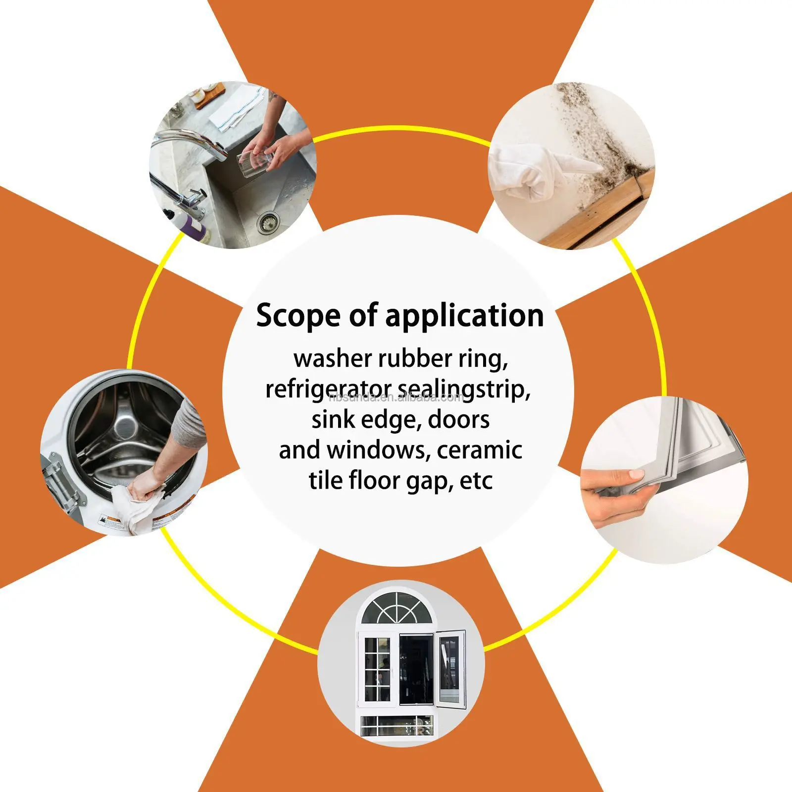 Bathroom Mold Wall Anti Mould And Mildew Household Mold Removal Stain