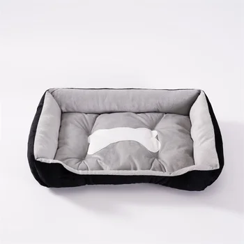 Linen Fabric Fleece Cotton Plush Oxford Dog Bed Luxury Soft With 20 Years Experience