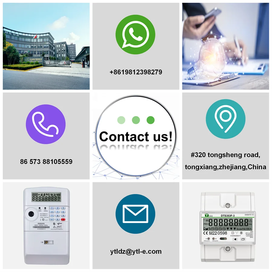 Single Phase One Module kWh Meter CE Single Phase Smart Electricity Meters